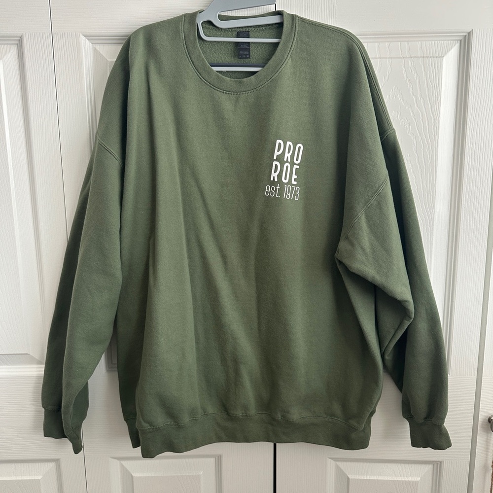 Women's Olive Green Sweatshirt